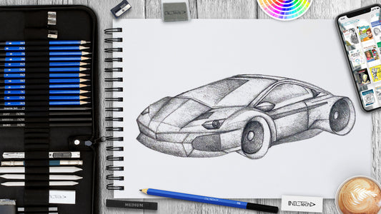 how to draw a car