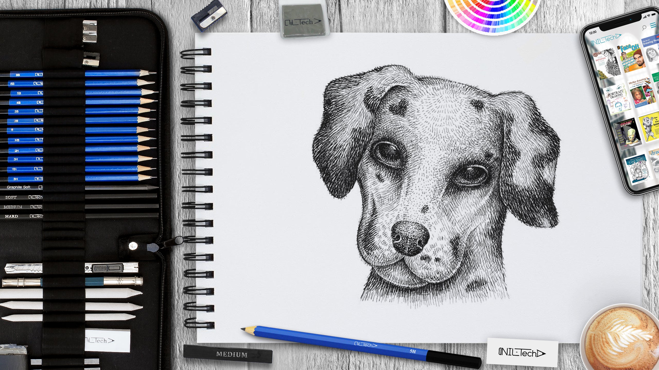 How to Draw a Dalmatian