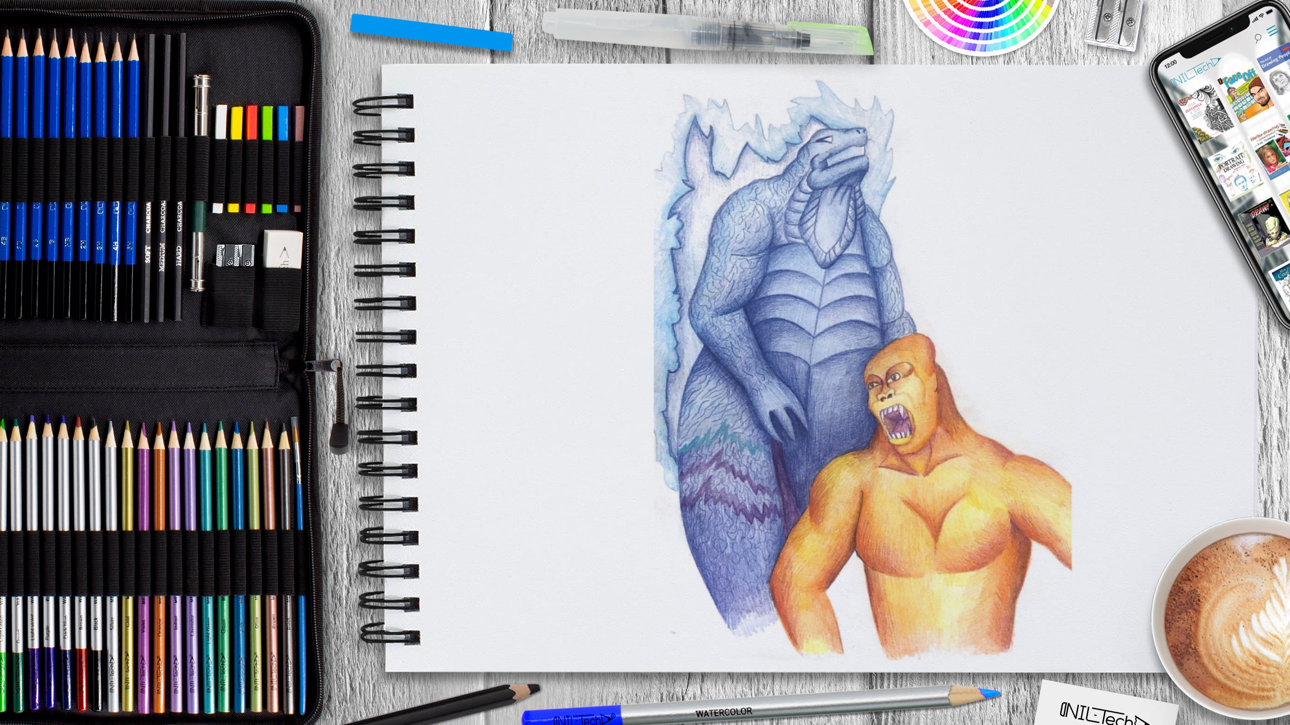 How to Draw Godzilla vs. Kong