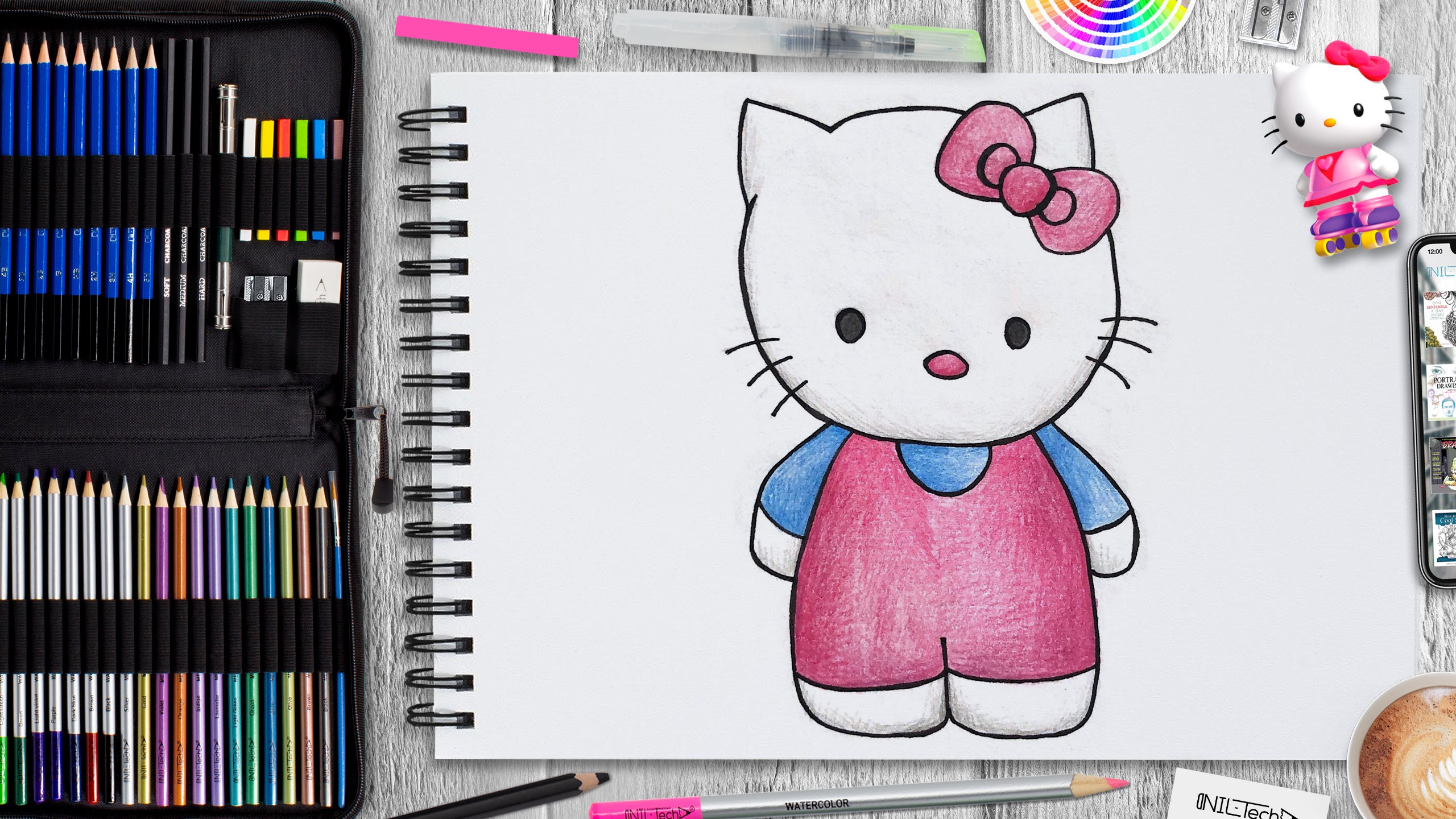 How to Draw Hello Kitty