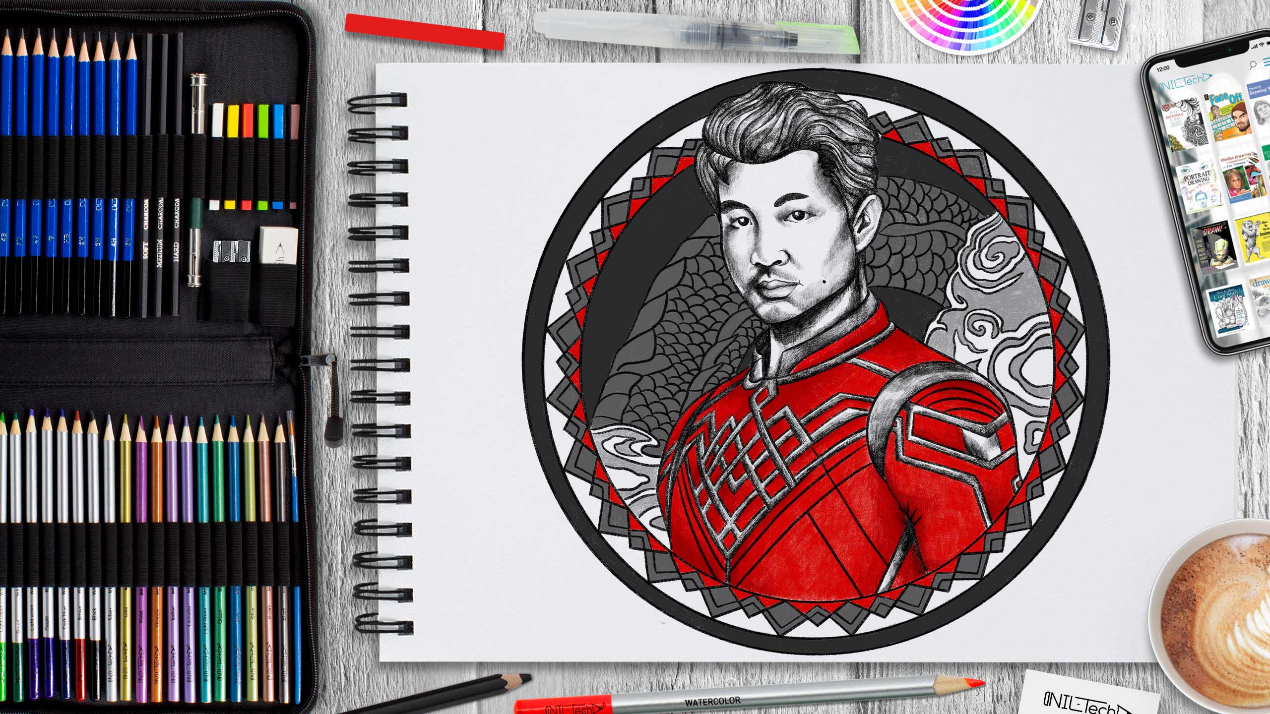 How to Draw Shang-Chi and the Legend of the Ten Rings