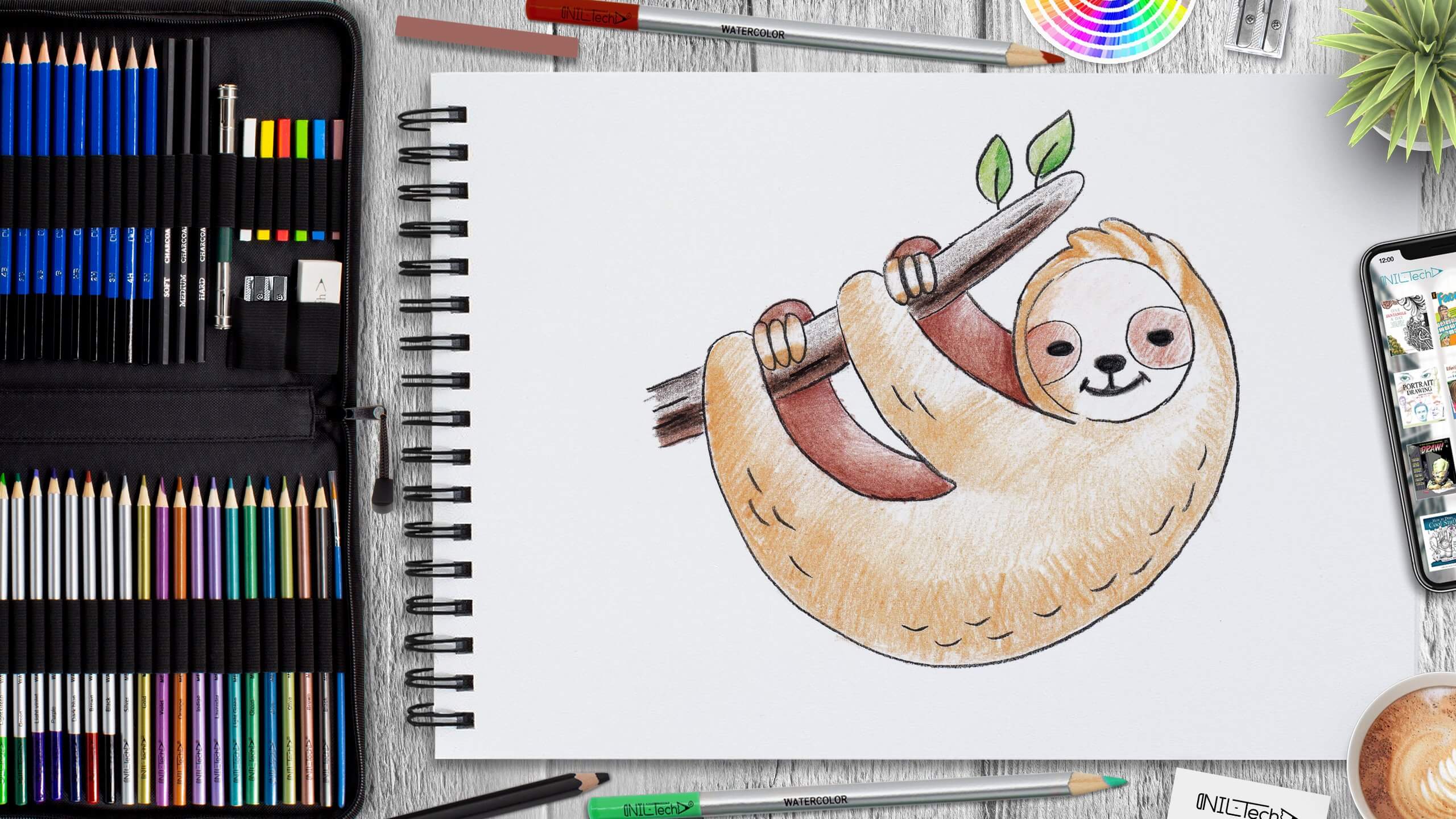 How to Draw a Sloth