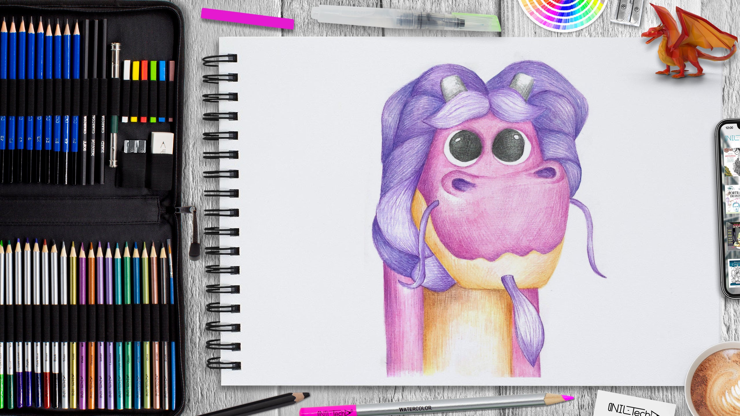 How to Draw Wish Dragon