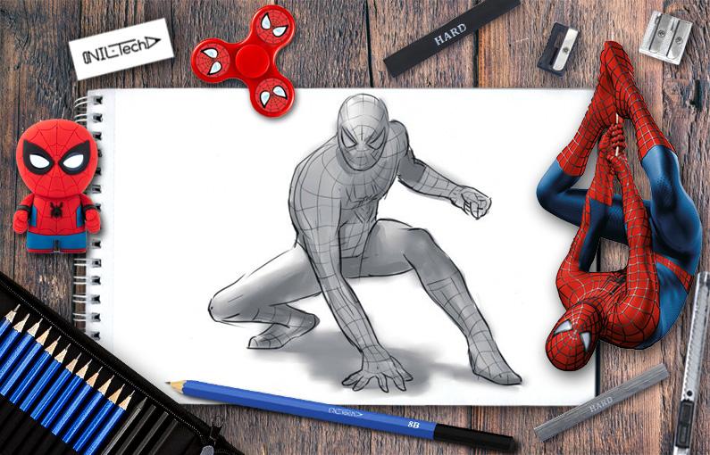 How to Draw Spider-man
