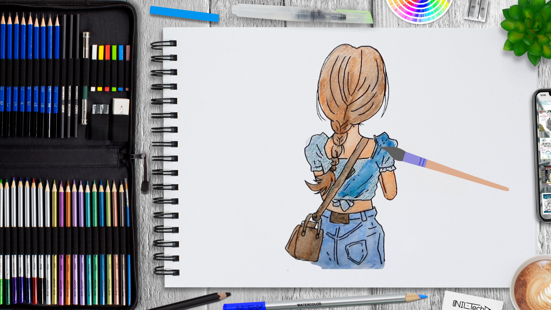 Drawing a Girl: Step-by-Step Tutorial