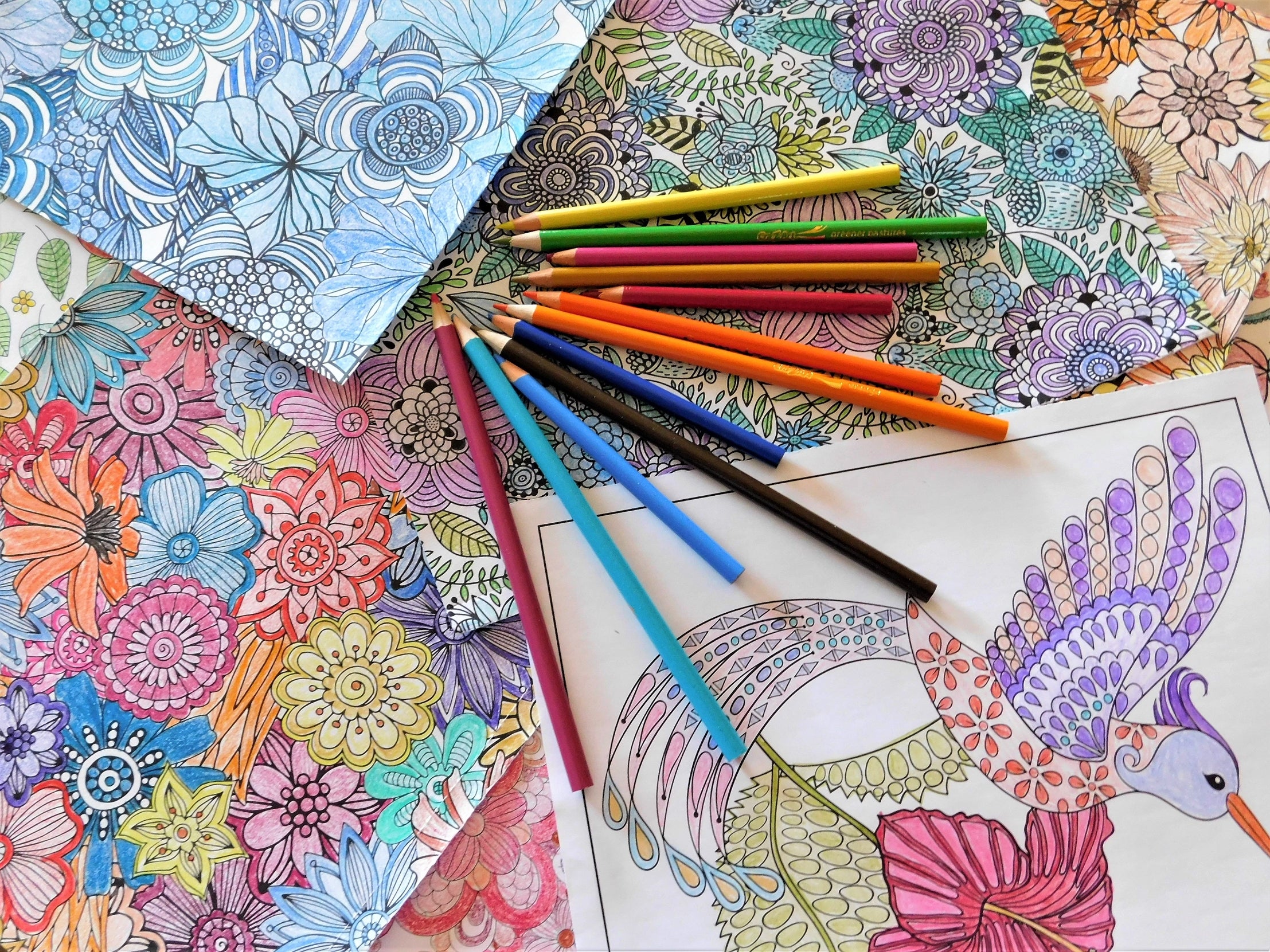Discover the Benefits of Printable Coloring Books for Stress Relief and Mindfulness