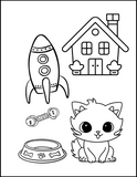 I Love You Purry Much: Adorable Cats Printable Coloring Book
