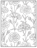 Mother's Day Blossoms - Heartwarming Printable Coloring Pages