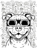 Mastering Pet - Themed Creativity: "Love for Pets" Digital Coloring Book