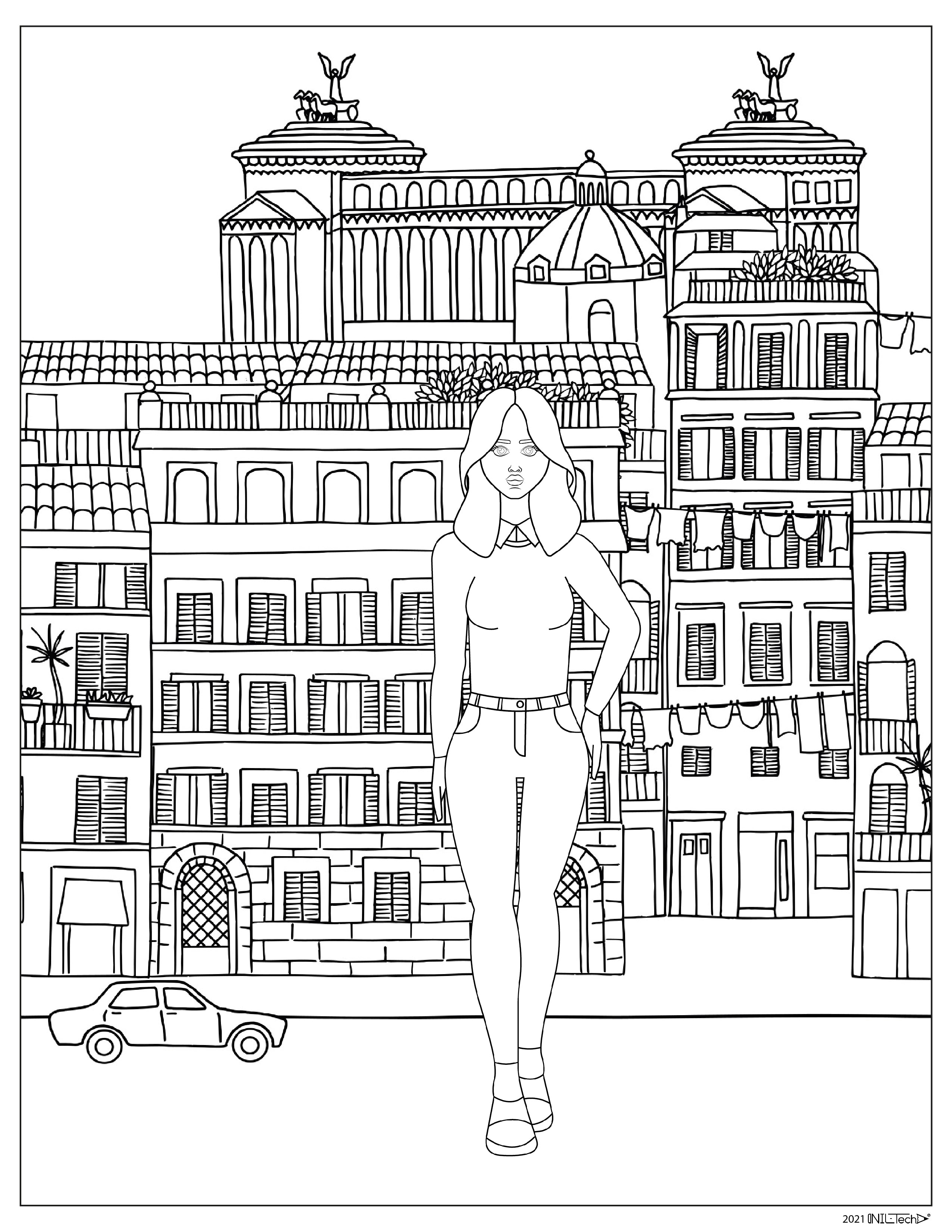 Preppy Everyday Look - Big City Look