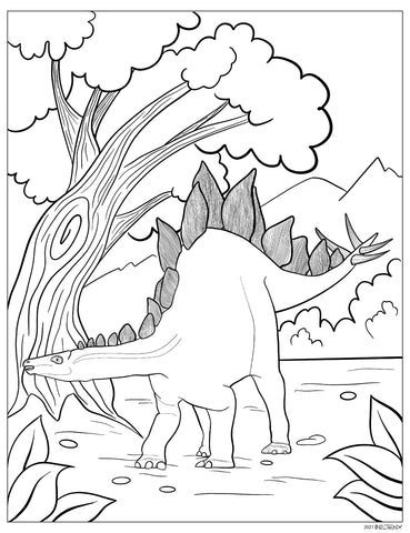 Stegosaurus Dinosaur