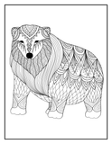 Zentangle animal designs