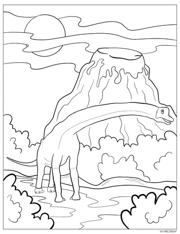 Brachiosaurus Dinosaur