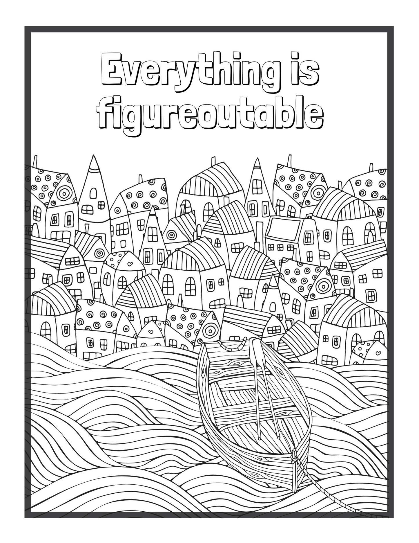 Printable Motivational Swear Word Coloring Pages for Adults, Funny Swear Quotes