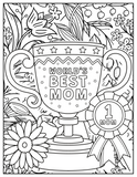 Mother's Day Blossoms - Heartwarming Printable Coloring Pages