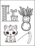 I Love You Purry Much: Adorable Cats Printable Coloring Book