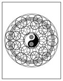 Find Your Serenity: Printable Mandala Coloring Book - Peace
