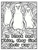 Love Penguins: A Delightful (Digital) Printable Coloring Book for All Ages