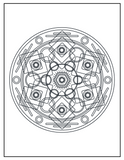 Stress Relief Mandala Coloring Book: Printable Designs for Relaxation