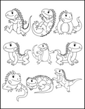 Cute Animals: Printable Coloring Book – Kittens, Ducklings, Foxes, and More!