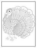 Animal coloring book