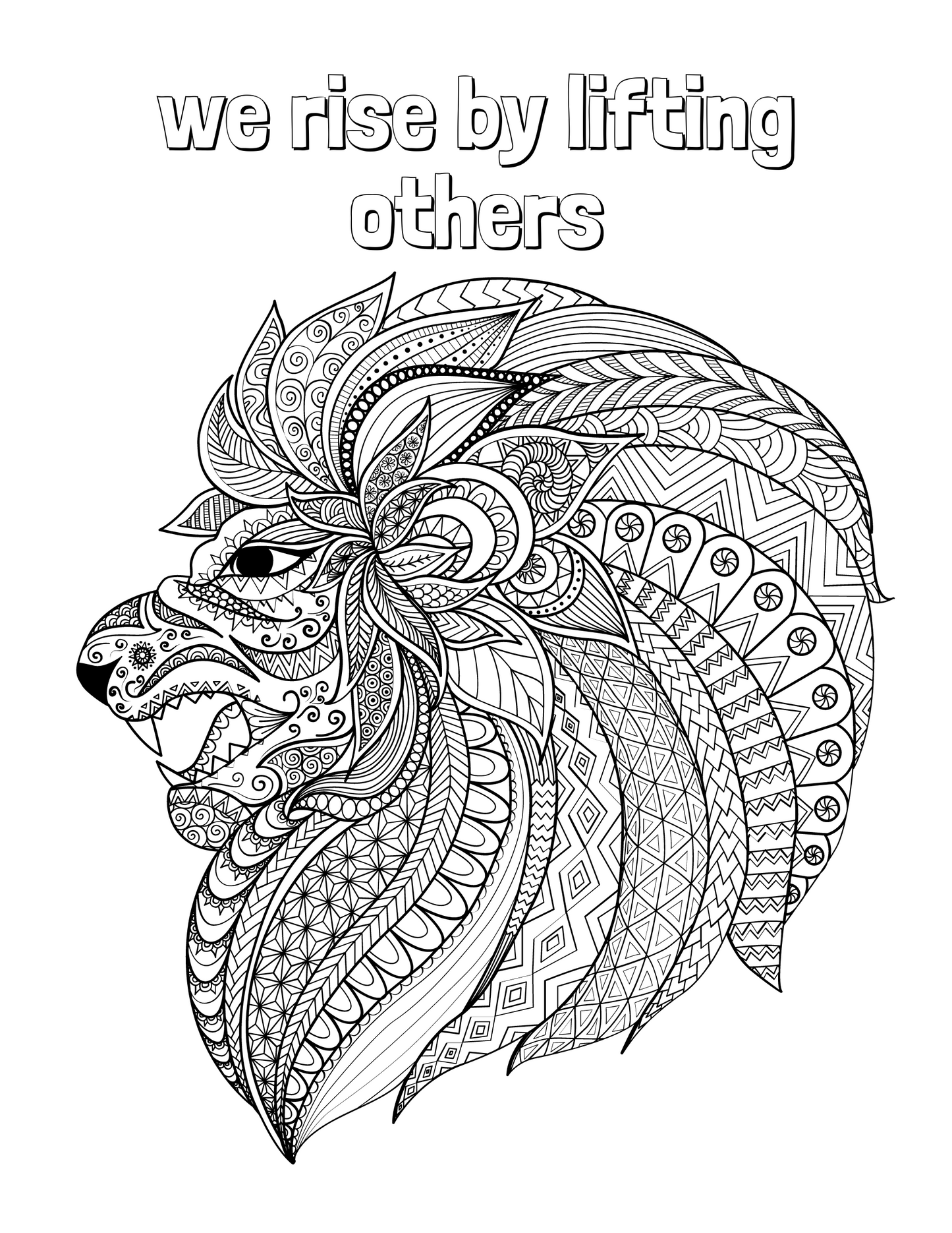 Printable Motivational Swear Word Coloring Pages for Adults, Funny Swear Quotes