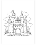 Unleash Your Imagination: Printable Fantasy Designs Coloring Book for Adults