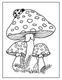 Relaxing coloring pages