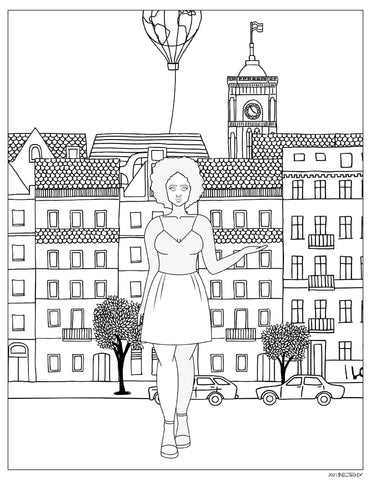 Curvy Girl Summer Look - Big City Day