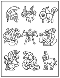 Greek mythology designs