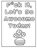 Obnoxious swear words coloring book 2