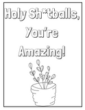 Humor coloring pages