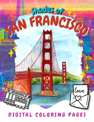 San Francisco coloring book