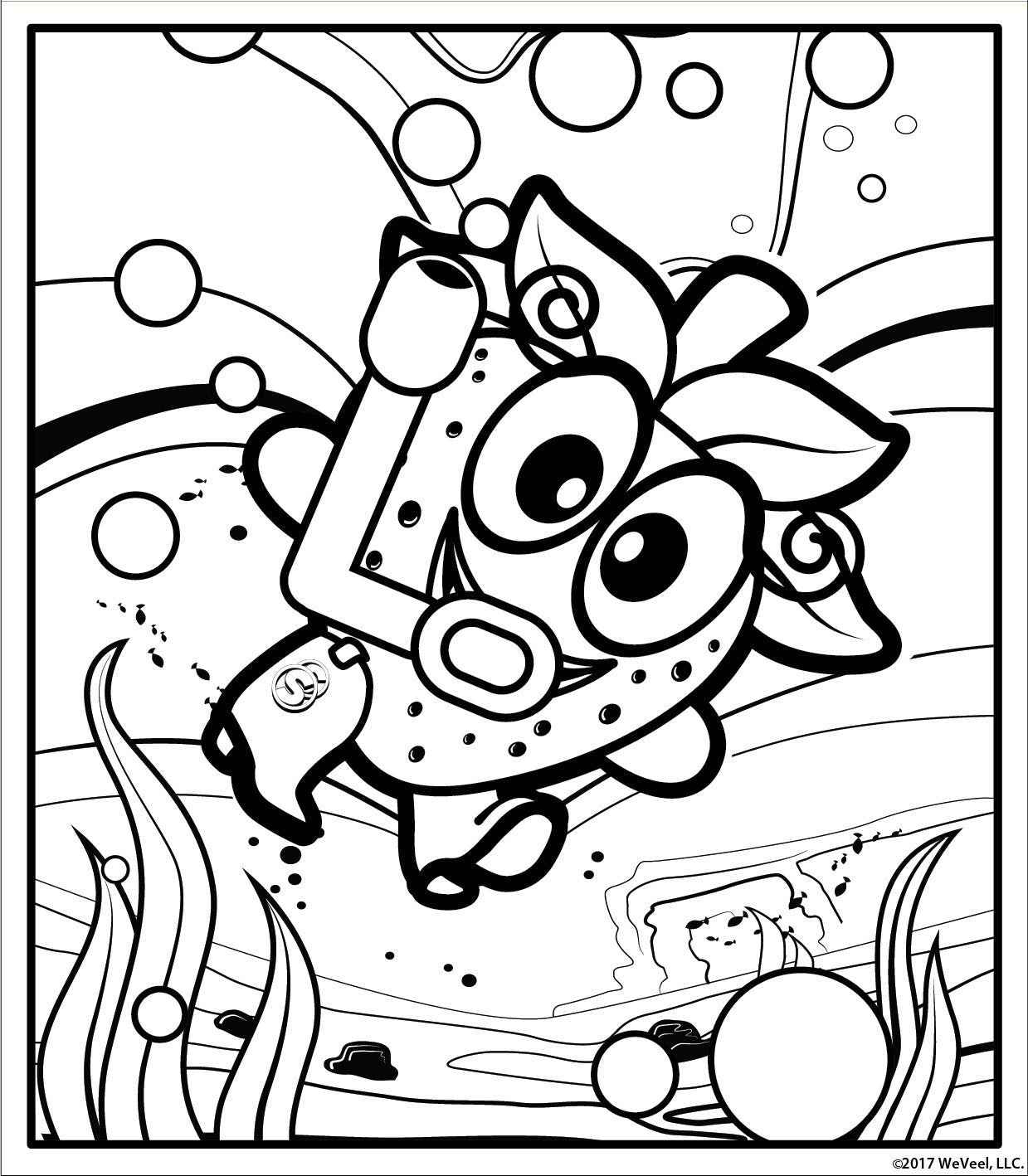 Strawberry Goes Snorkeling