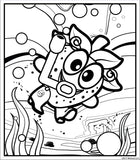 Strawberry Goes Snorkeling