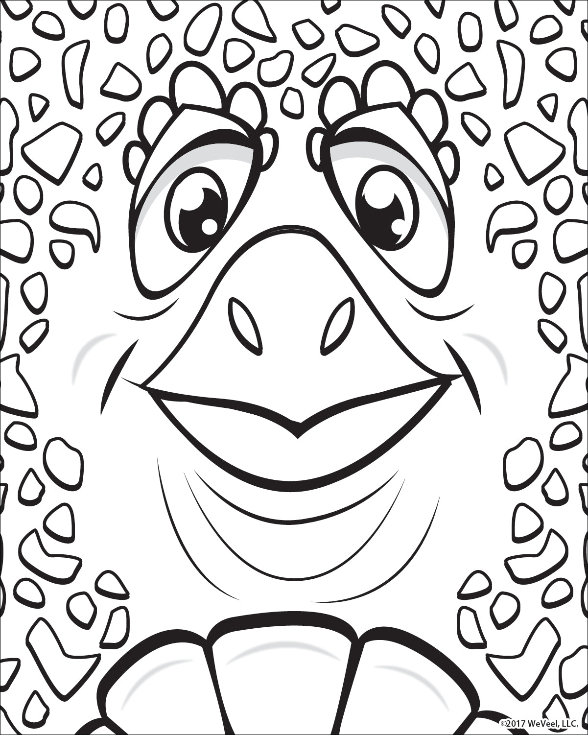 Turtle Close-Up with a Smile