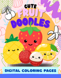 Printable coloring pages fruits
