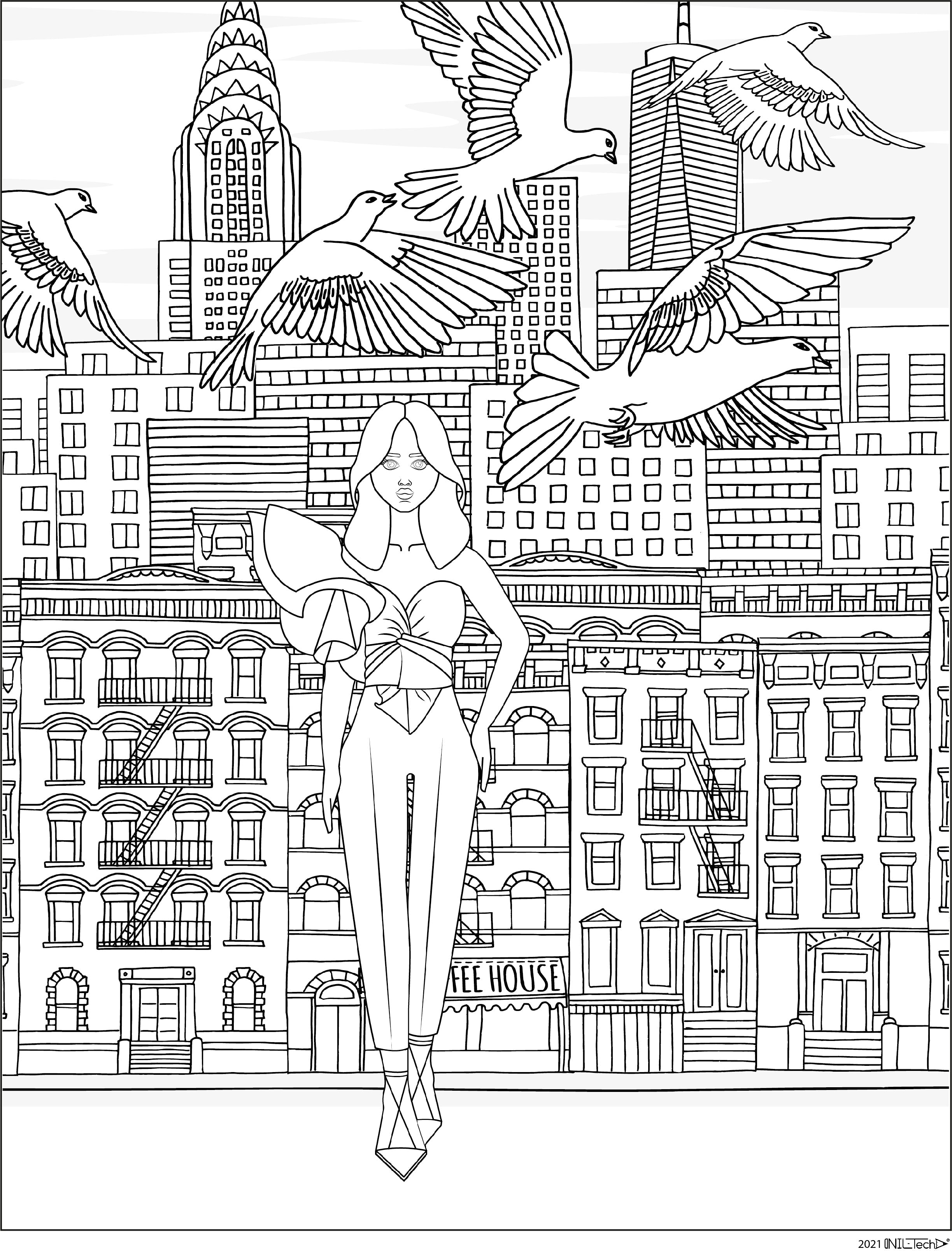 HIgh Fashion Look - Big City Day