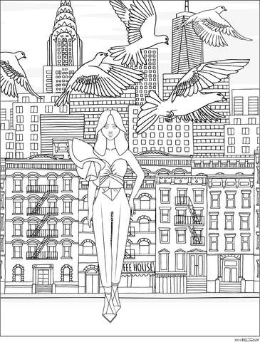 HIgh Fashion Look - Big City Day