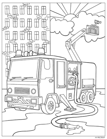 Fire Truck - Big Machines Edition