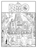 halloween coloring book