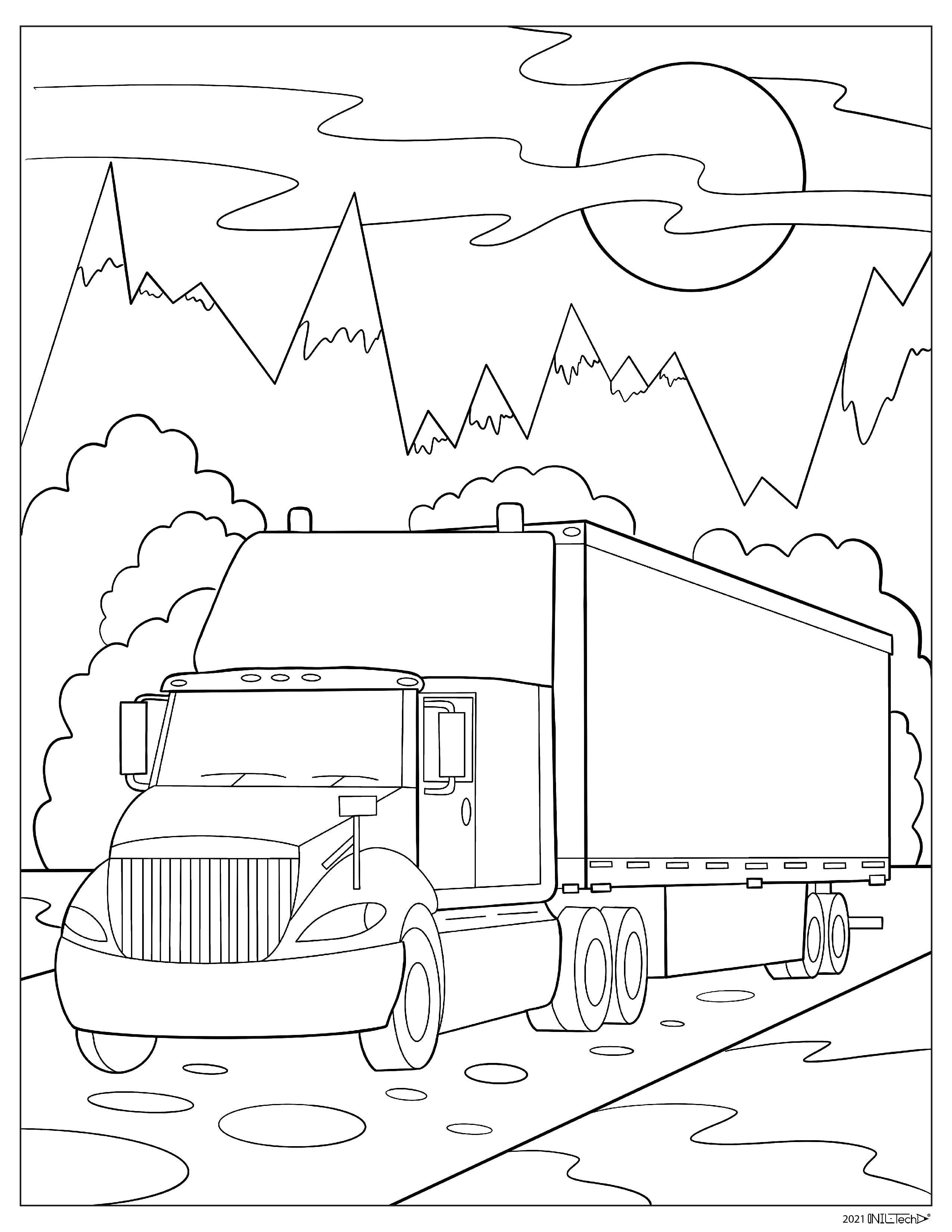 18-Wheeler Truck - Big Machines Edition