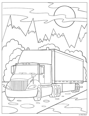 18-Wheeler Truck - Big Machines Edition