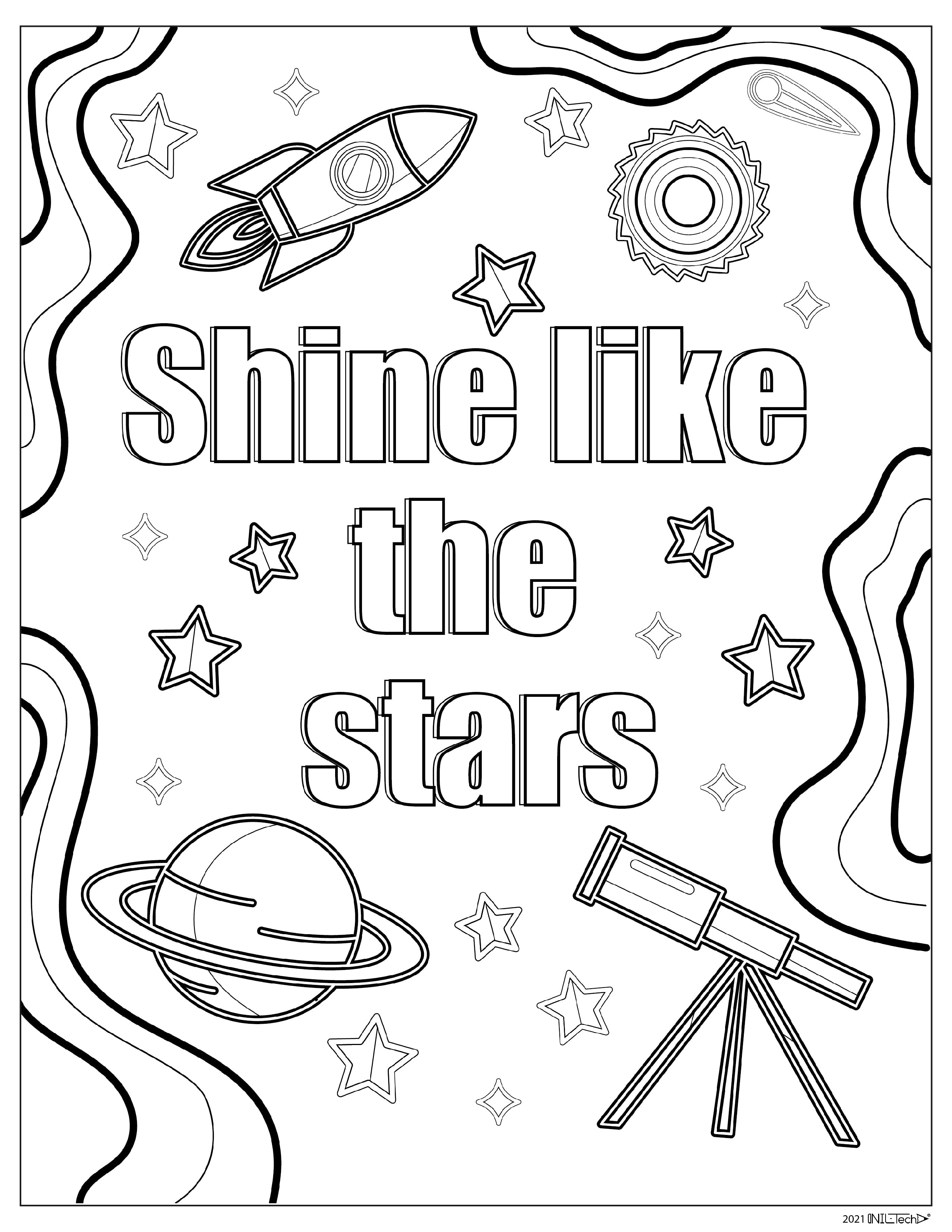Shine Like a Star Quote- Inspirational Edition