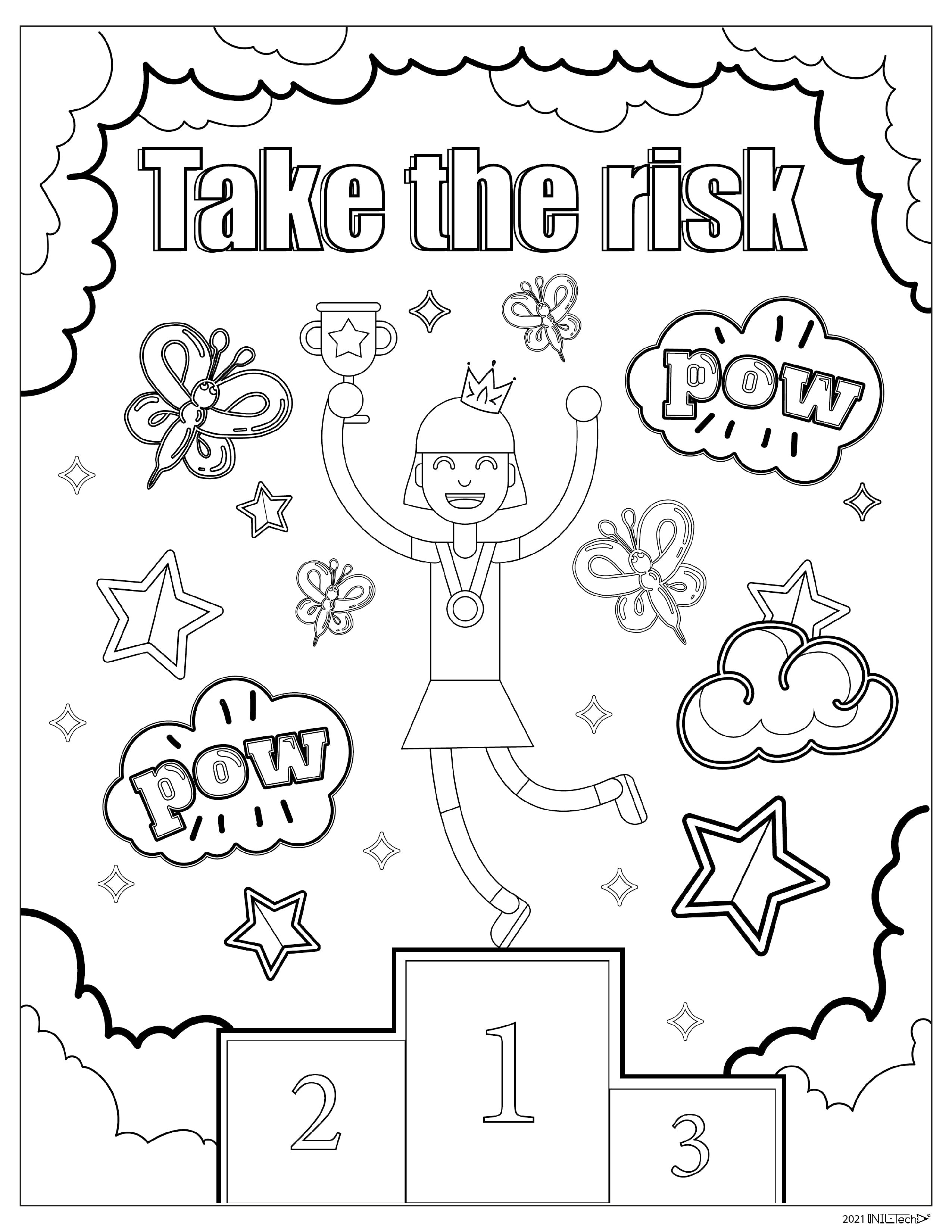 Take the Risk Quote - Inspirational Edition