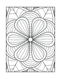 adult coloring simple