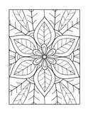 adult coloring book simple