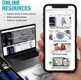Includes Digital Ebook Library Of Drawing Tutorials