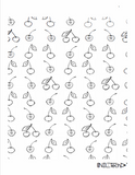 Adult Coloring book with Food patterns