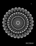 Adult Coloring book with mandala patterns